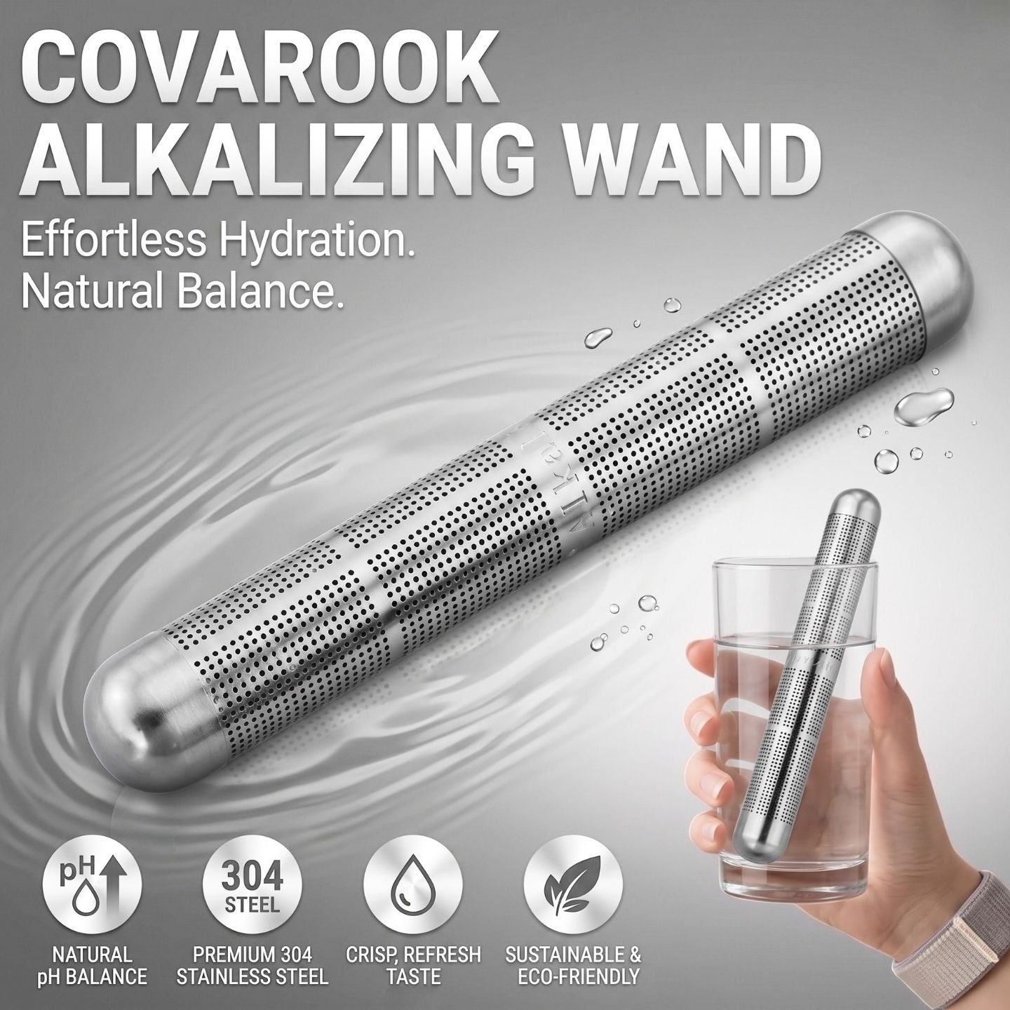 Covarook™ Alkaline Water Rod